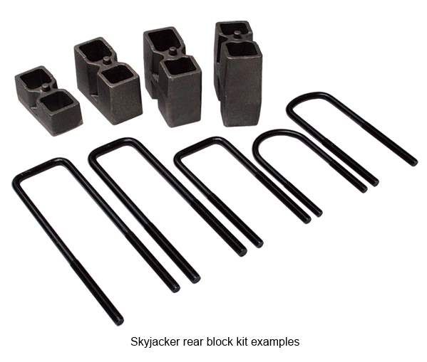 3.5" Block & U-bolt Kit