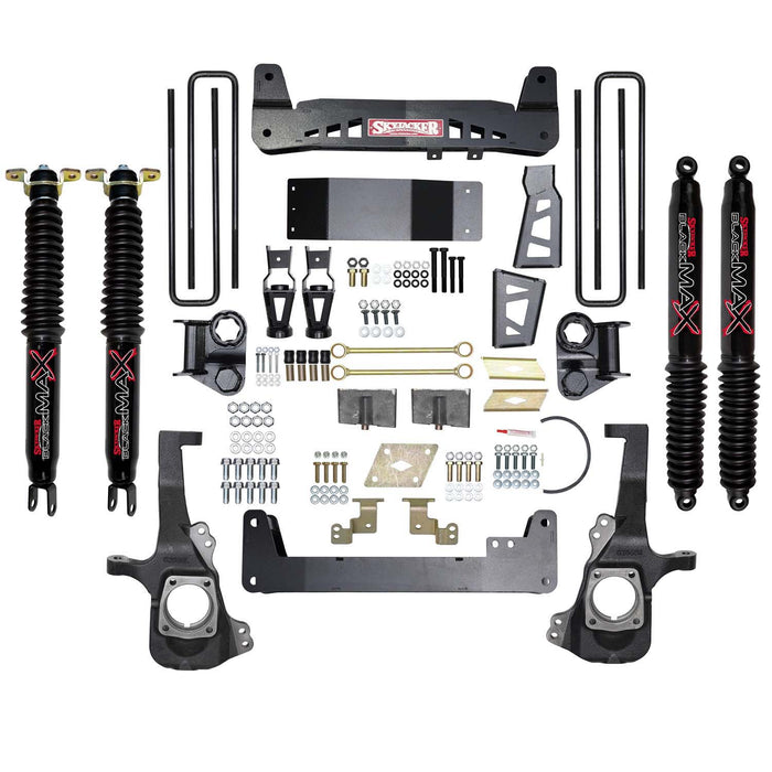 6" Raised Torsion Bar lift kit for 2020-25 Silverado Sierra 2500HD 3500HD