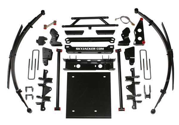 1993-98 4WD Chevy, GMC Blazer, Tahoe, Yukon 1500 2-Door 4.5"-6" lift system, rear springs