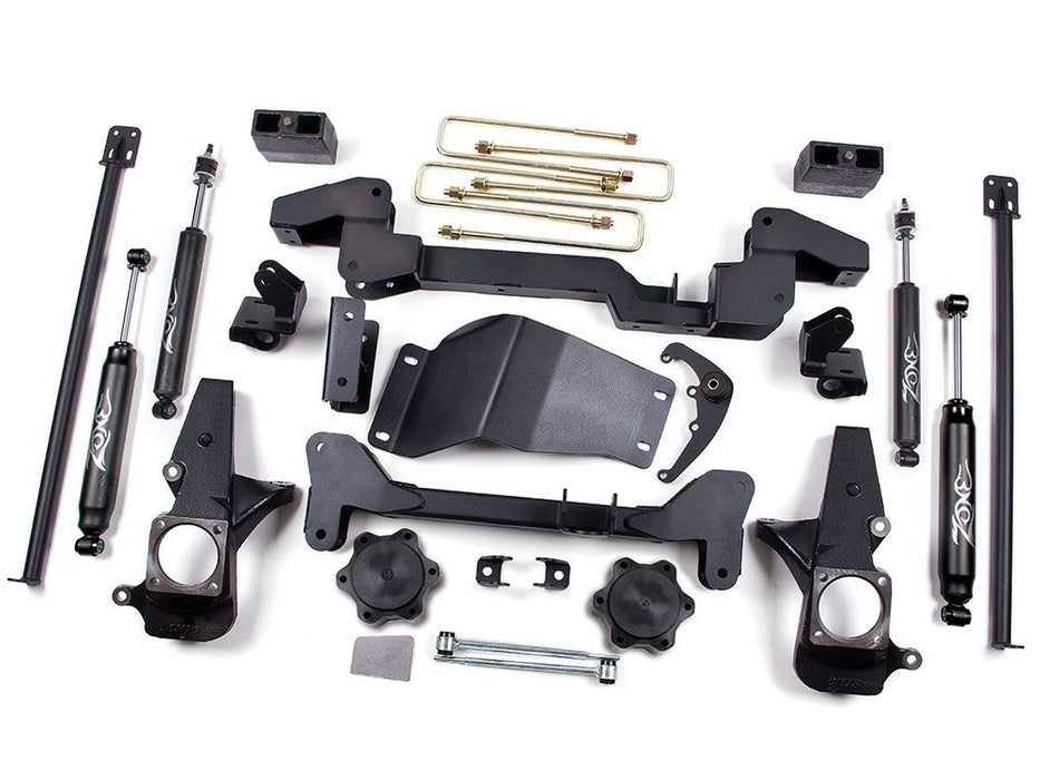 6" Lift kit for 2001-10 Silverado, Sierra 2500HD, 3500HD