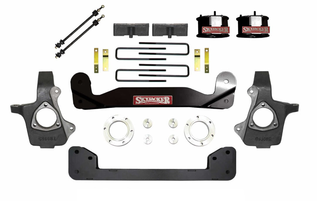 4" spacer lift kit for 2007-13 Silverado, Sierra 1500 4WD