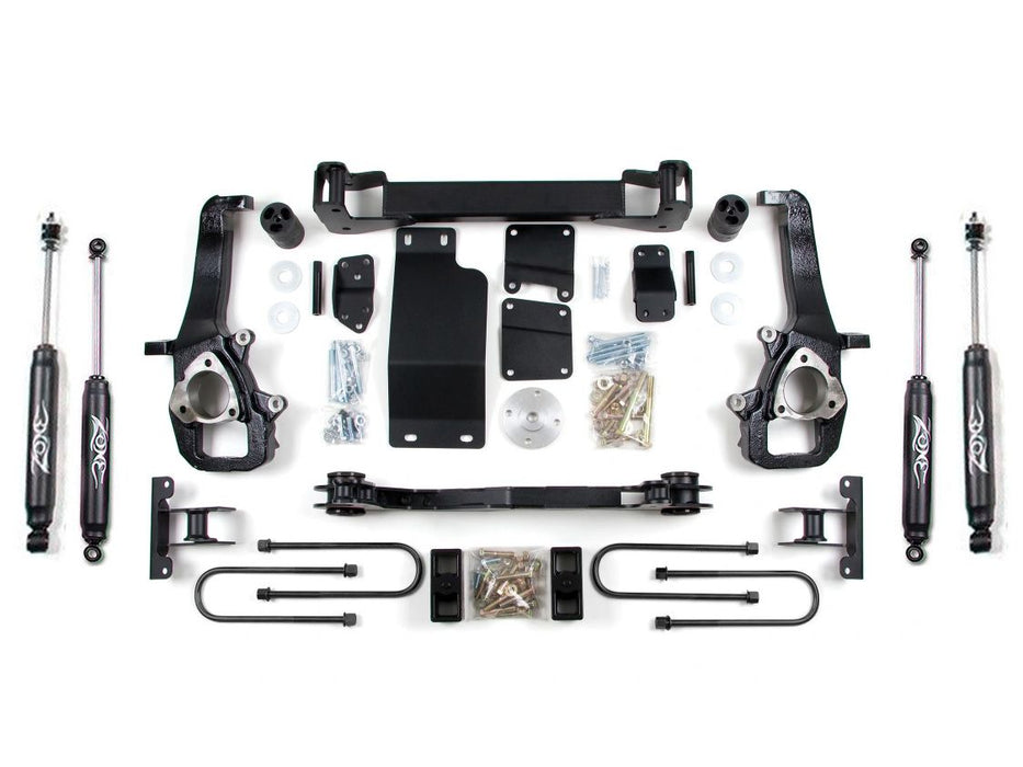 2002-05 4WD Dodge Ram 1500 5" lift kit, Nitro shocks