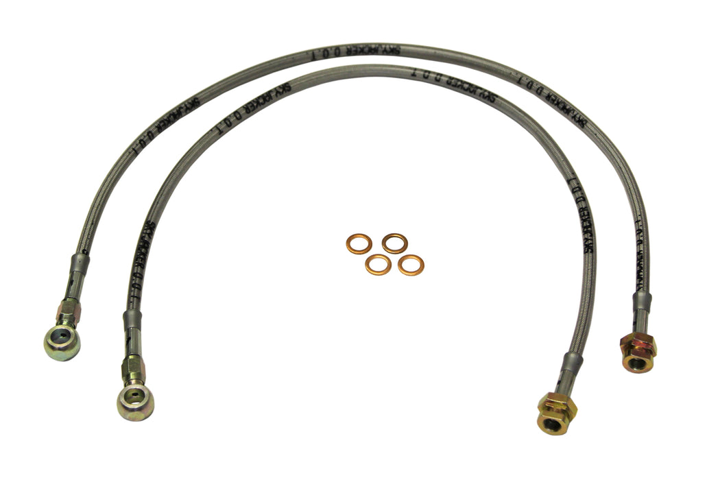 Chevy, GMC straight axle front brake lines 3"-4"