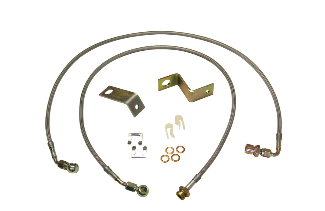 2005-07 4WD Ford F250, F350 Super Duty 4" front brake lines
