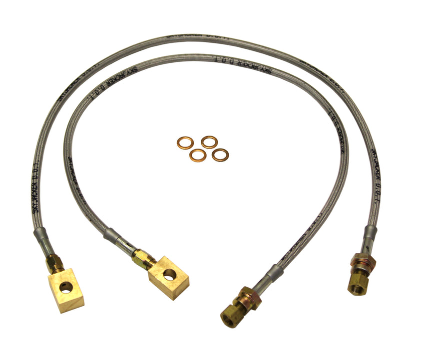 1976-79 4WD Ford F250, F350 front brake lines