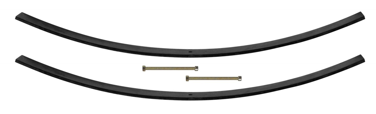 Fitted front leaves for 2.5'' front leaf spring