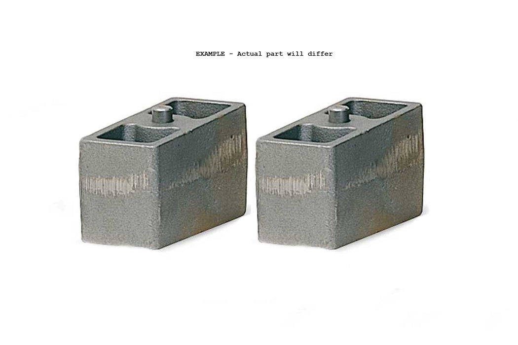 Universal, tapered 1.5" rear blocks