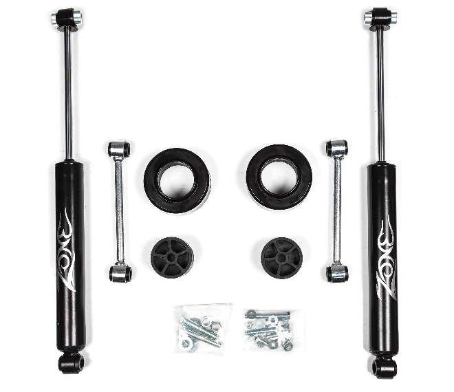 2020-25 Jeep Gladiator JT 2" spacer lift kit, Front Nitro shocks