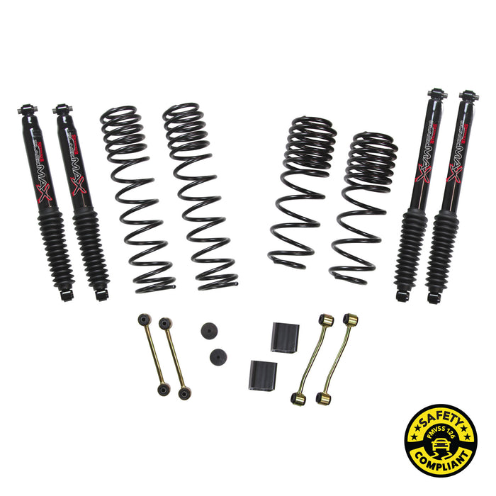 2018-23 4WD Jeep Wrangler JL Unlimited 2-2.5" lift kit