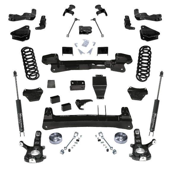 2000-06 4WD Suburban, Chevy Tahoe, GMC Yukon 1500 6" Knuckle lift kit