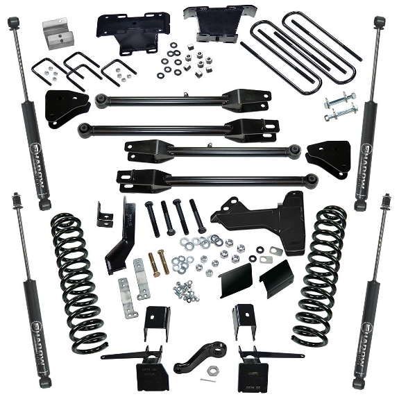 2017-22 4WD Ford F250, F350 Super Duty 6" 4-Link lift kit