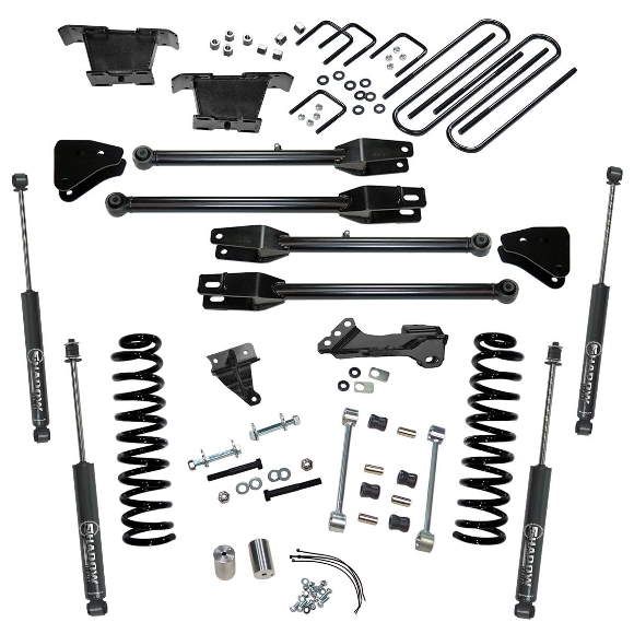 2008-10 4WD Ford F250, F350 Super Duty 4" 4-Link lift kit