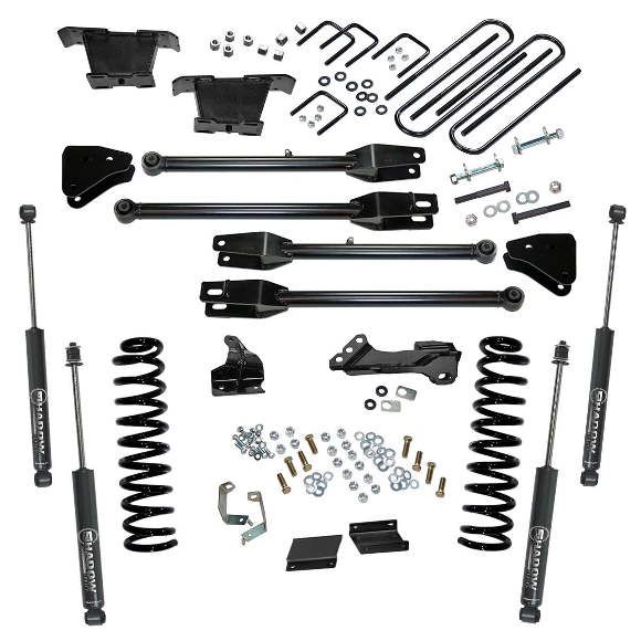 2011-16 4WD Ford F250, F350 Super Duty 4" 4-Link lift kit