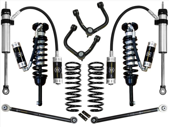 Toyota FJ Cruiser, 4Runner Stage 1-5 Coilover 3" Lift Kit