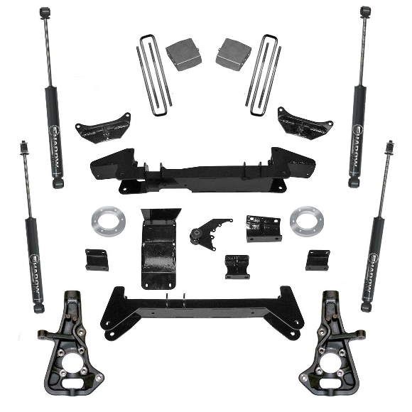 6" lift kit for 2001-10 Silverado, Sierra 2500HD, 3500, 3500HD