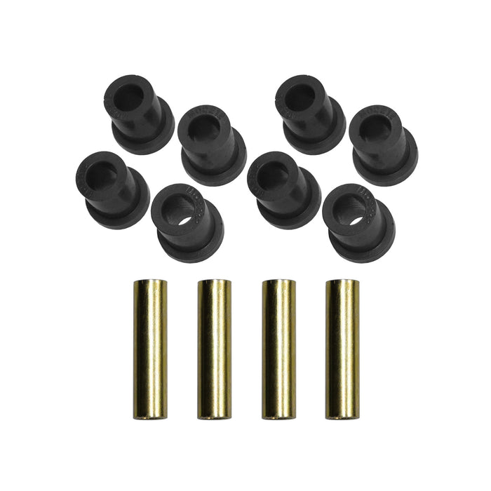Leaf spring bushing kit for 2 leaf springs