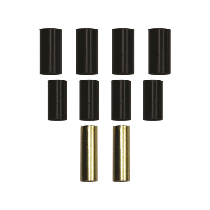Leaf spring bushing kit for 2 leaf springs