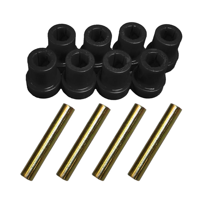 Leaf spring bushing kit for 2 leaf springs
