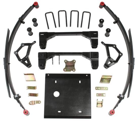 1986-88 4WD Toyota Pickup 4" system w/ rear springs