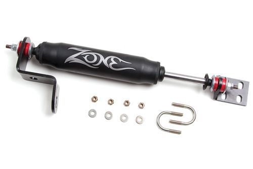 Single Steering Stabilizer Kit, black cylinder