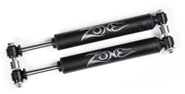 Dual Steering Stabilizer Kit, black cylinder