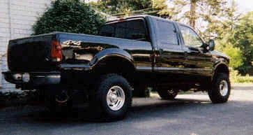 2001 SuperDuty F250 with 4" Superlift suspension lift kit
