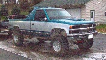 1996 GM 1500 with 6" lift kit