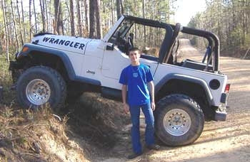 1997 TJ with 4" Superlift suspension lift kit, 3" body lift