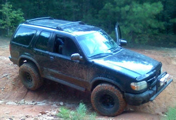 1999 2WD Explorer Sport with 2" custom lift kit