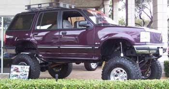 1994 Explorer solid axle swapped