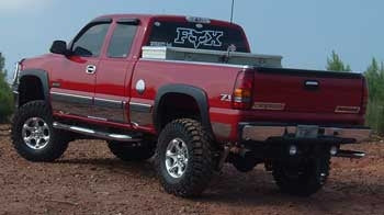 2002 Chevy Z71 with 6" lift kit, 3" body lift