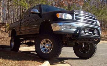 2000 Toyota Tundra SR5 4x4 with 8" custom suspension lift kit