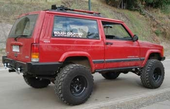 2001 Cherokee XJ with 6.5" Rough Country X-series lift kit