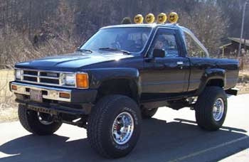 1988 Toyota with 3" body lift