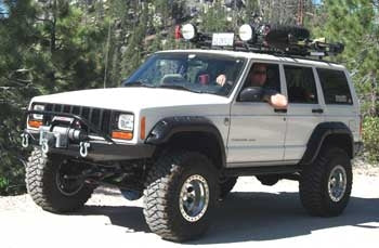 1999 Jeep Cherokee XJ with 6.5" Long Arm lift kit