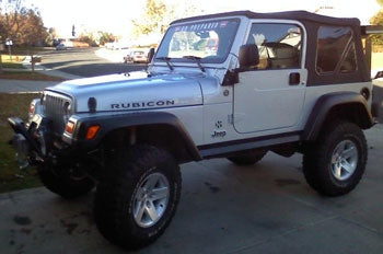 2005 Jeep TJ Rubicon with 4.5" long arm lift kit