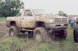 2000 Dodge Ram 1500, 9" suspension lift kit, 3" body lift