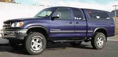 2001 4WD Tundra with Revtek 2.5" suspension lift kit