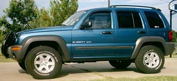 2003 2WD Jeep Liberty Sport with Revtek 2" spacer lift kit