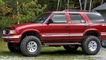1997 GMC Jimmy with 6" Superlift suspension lift kit