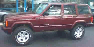 2000 Jeep Cherokee Ltd with 3" Superlift lift kit