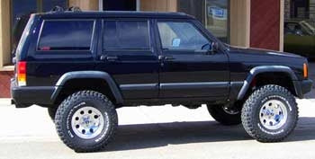 1998 Jeep Cherokee XJ with 4.5" Rough Country lift kit