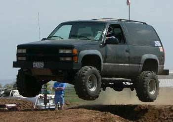 1994 Chevy K1500 Blazer with custom body lift