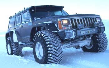 1988 Jeep Cherokee 4.0L with 6.5" suspension lift kit