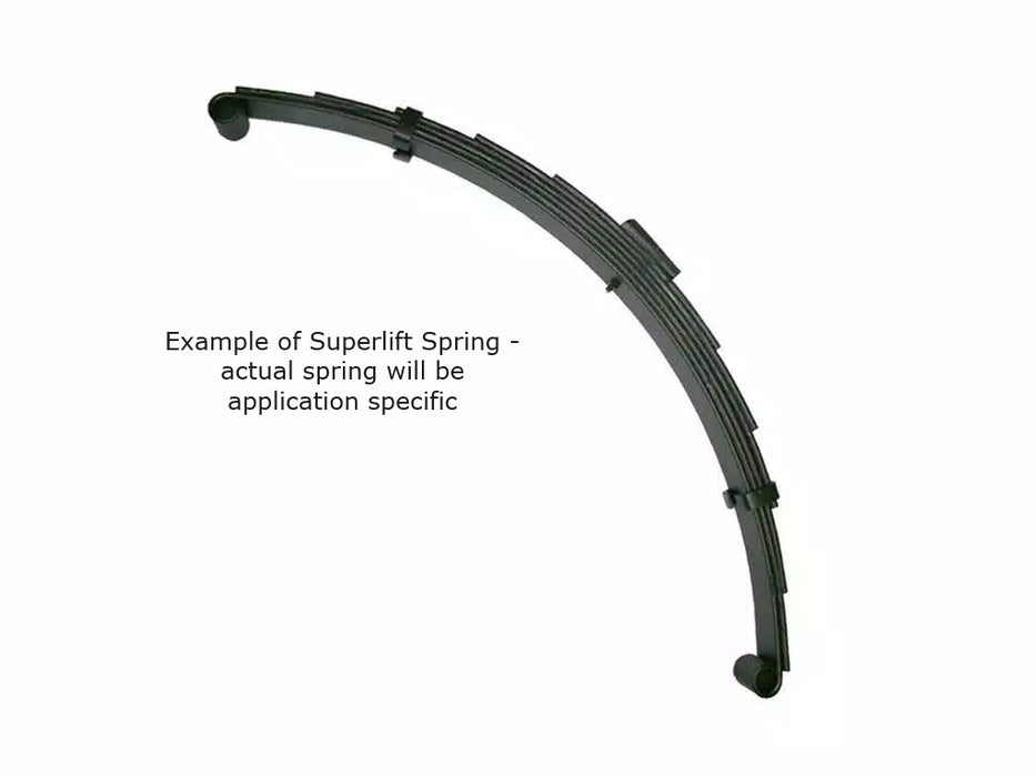 1976-86 Jeep CJ5, CJ6, CJ8 Rear Single Superide Leaf Spring 2.5"