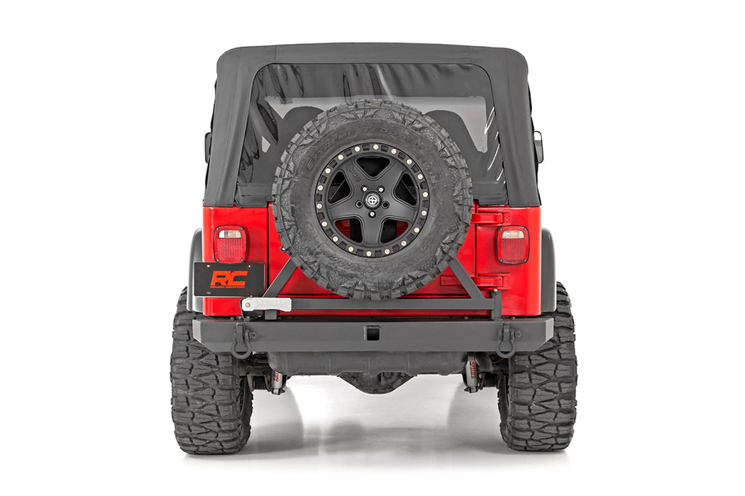 1987-06 Jeep Wrangler YJ, TJ rear bumper with tire carrier