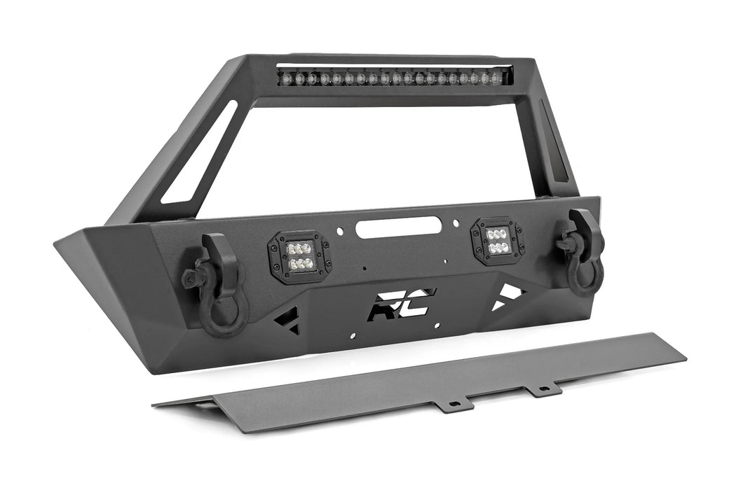 Jeep Wrangler JK, JL, Unlimited, Gladiator JT Front Trail Bumper, Black Series LED