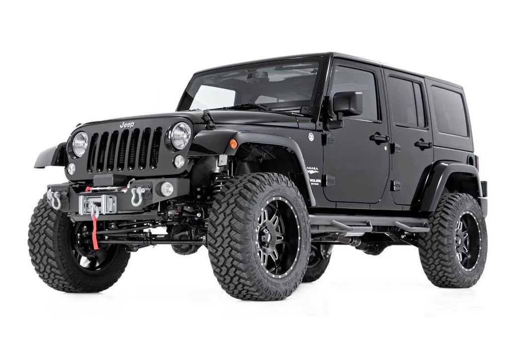 2007-18 Jeep Wrangler JK, Unlimited Hybrid Stubby Bumper w/ light mounts