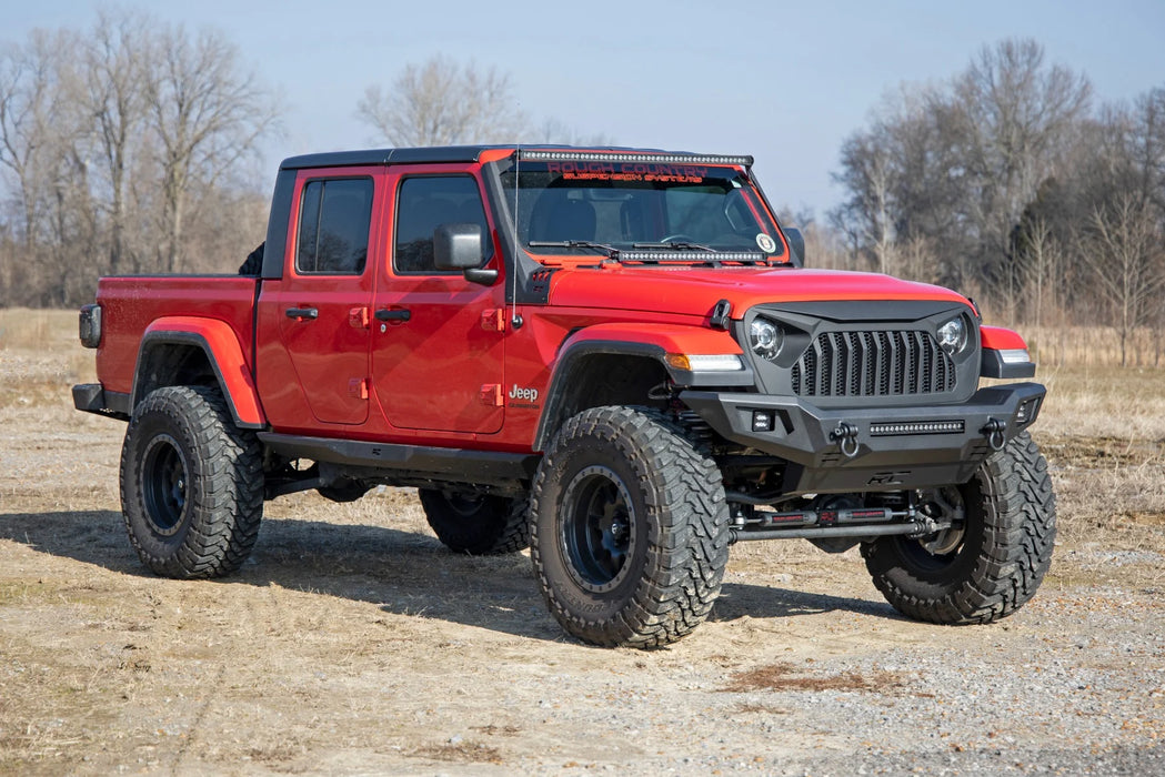 Jeep Wrangler JK, JL, Unlimited, Gladiator JT Full Width Front Bumper, LED Light Bar