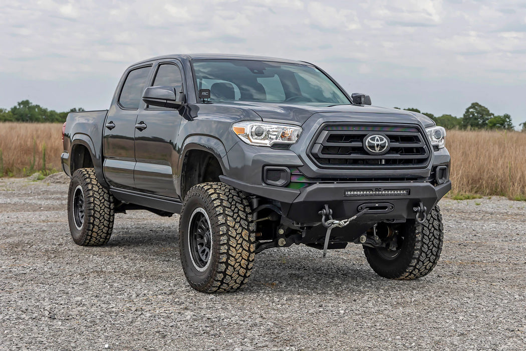 2016-23 Toyota Tacoma Front Hybrid High Clearance Winch Bumper